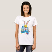 BUGS BUNNY BUILDERS™| バニーバグズ™ キャラクターアート Tシャツ (正面フル)