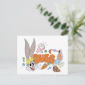 BUGS BUNNY BUILDERS™| バニーバグズ™ スケッチアート ポストカード (スタンド正面)