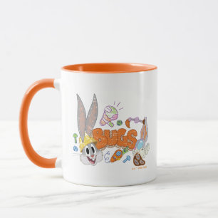 BUGS BUNNY BUILDERS™ バニーバグズ™ スケッチアート マグカップ