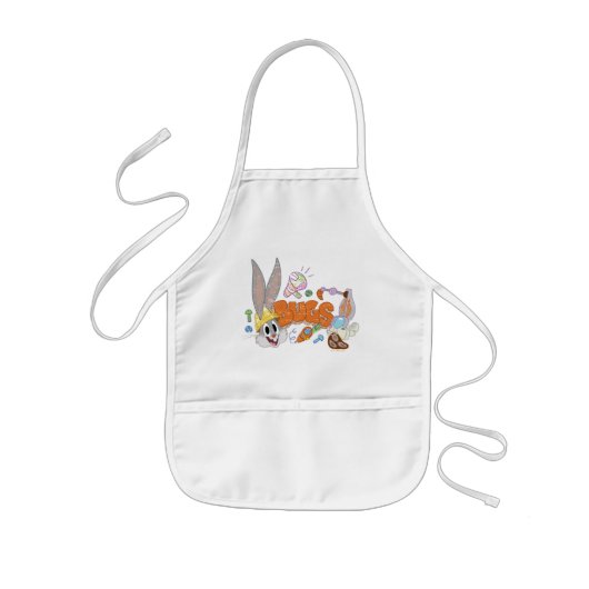 BUGS BUNNY BUILDERS™| バニーバグズ™ スケッチアート 子供用エプロン (正面)