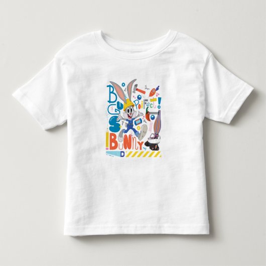 BUGS BUNNY BUILDERS™| バニーバスターズ™ 仕事道具 トドラーTシャツ (正面)