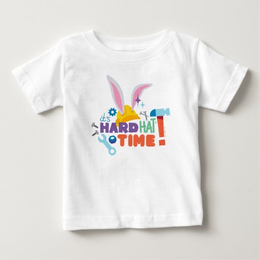 BUGS BUNNY BUILDERS™| ヘルメットをかぶろう！ ベビーTシャツ (正面)