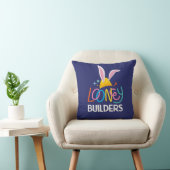 BUGS BUNNY BUILDERS™| ヘルメット積み重ねロゴ クッション (椅子)
