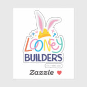 BUGS BUNNY BUILDERS™| ヘルメット積み重ねロゴ シール (シート)