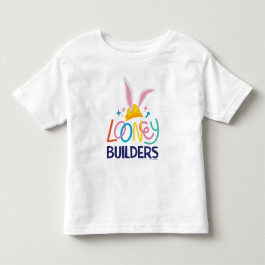 BUGS BUNNY BUILDERS™| ヘルメット積み重ねロゴ トドラーTシャツ (正面)