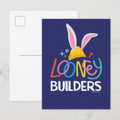 BUGS BUNNY BUILDERS™| ヘルメット積み重ねロゴ ポストカード (正面/裏面)