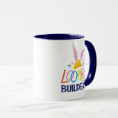 BUGS BUNNY BUILDERS™| ヘルメット積み重ねロゴ マグカップ (正面右)