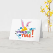 BUGS BUNNY BUILDERS™| ヘルメット被る時間です カード (黄色い花)