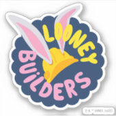 BUGS BUNNY BUILDERS™| ヘルメット スカラップロゴ シール (正面)