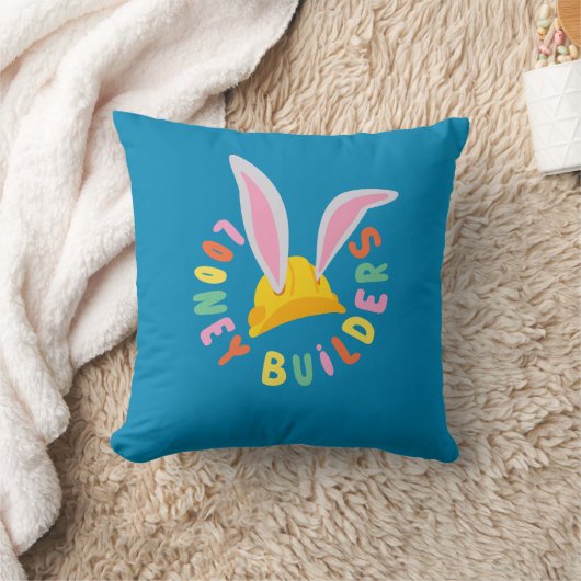 BUGS BUNNY BUILDERS™| ヘルメット 円形ロゴ クッション (ブランケット)