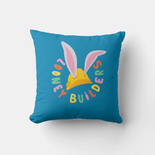 BUGS BUNNY BUILDERS™| ヘルメット 円形ロゴ クッション (正面)