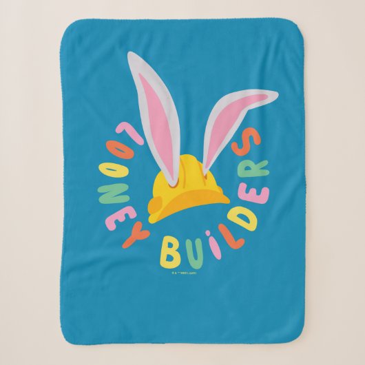 BUGS BUNNY BUILDERS™| ヘルメット 円形ロゴ シェルパブランケット (正面)