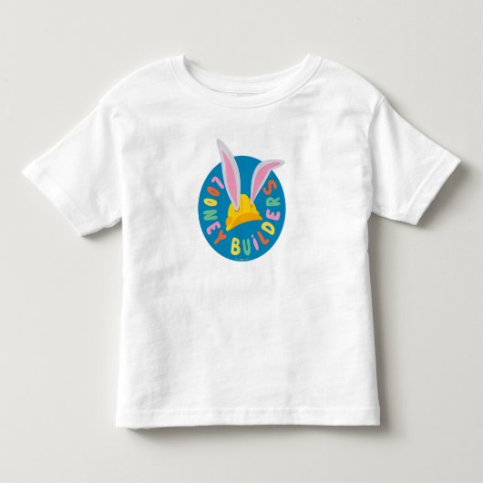 BUGS BUNNY BUILDERS™| ヘルメット 円形ロゴ トドラーTシャツ (正面)