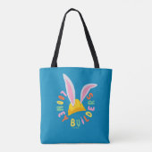 BUGS BUNNY BUILDERS™| ヘルメット 円形ロゴ トートバッグ (裏面)