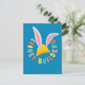 BUGS BUNNY BUILDERS™| ヘルメット 円形ロゴ ポストカード (スタンド正面)