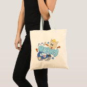 BUGS BUNNY BUILDERS™| ポーキーのスケッチアート トートバッグ (正面(商品))
