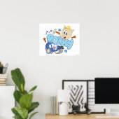 BUGS BUNNY BUILDERS™| ポーキーのスケッチアート ポスター (ホームオフィス)