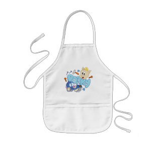 BUGS BUNNY BUILDERS™ ポーキーのスケッチアート 子供用エプロン