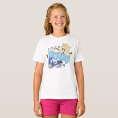 BUGS BUNNY BUILDERS™| ポーキーのスケッチアート Tシャツ (正面フル)