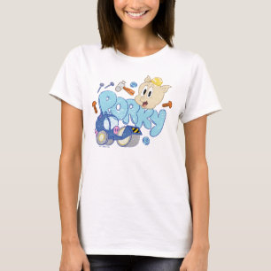 BUGS BUNNY BUILDERS™ ポーキーのスケッチアート Tシャツ