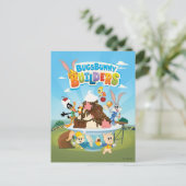 BUGS BUNNY BUILDERS™| ルーニー・ビルダーズのアイスクリーム ポストカード (スタンド正面)