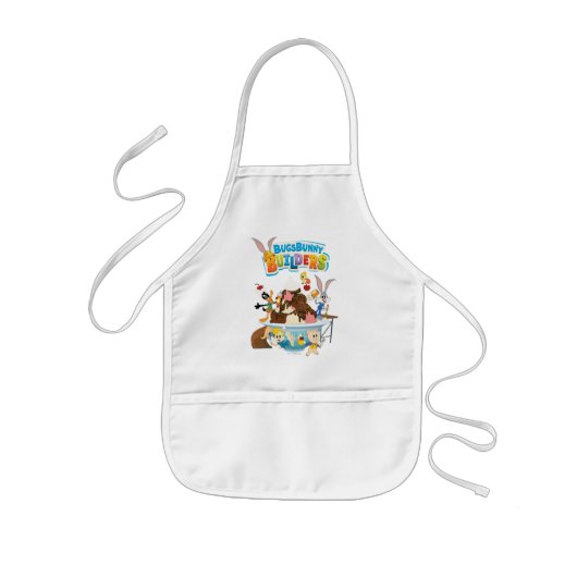 BUGS BUNNY BUILDERS™| ルーニー・ビルダーズのアイスクリーム 子供用エプロン (正面)