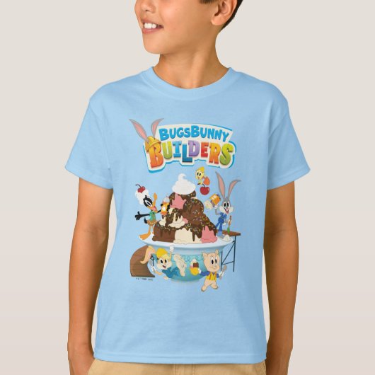 BUGS BUNNY BUILDERS™| ルーニー・ビルダーズのアイスクリーム Tシャツ (正面)