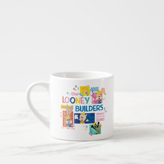 BUGS BUNNY BUILDERS™| ルーニー・ビルダーズコラージュ エスプレッソカップ (左)