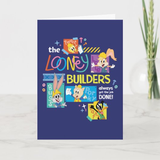 BUGS BUNNY BUILDERS™| ルーニー・ビルダーズコラージュ カード (正面)