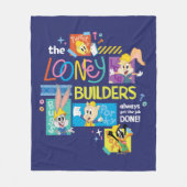 BUGS BUNNY BUILDERS™| ルーニー・ビルダーズコラージュ フリースブランケット (正面)