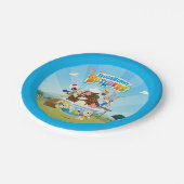 BUGS BUNNY BUILDERS™| ルーニー・ビルダーズ アイスクリーム ペーパープレート (アングル)