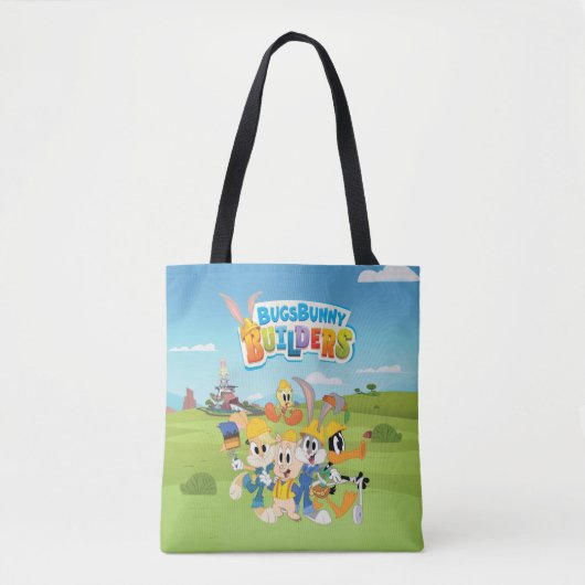 BUGS BUNNY BUILDERS™| ルーニー・ビルダーズ・グループ トートバッグ (正面)
