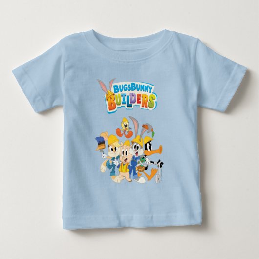 BUGS BUNNY BUILDERS™| ルーニー・ビルダーズ・グループ ベビーTシャツ (正面)