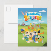 BUGS BUNNY BUILDERS™| ルーニー・ビルダーズ・グループ ポストカード (正面/裏面)