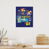 BUGS BUNNY BUILDERS™| ルーニー・ビルダーズ・コラージュ ポスター (キッチン)