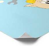 BUGS BUNNY BUILDERS™|「レッツ・ビルド・ディス」コラージュ ポスター (角)