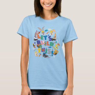 BUGS BUNNY BUILDERS™ 「レッツ・ビルド・ディス」コラージュ Tシャツ
