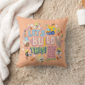 BUGS BUNNY BUILDERS™| 「レッツ・ビルド・ディス」スケッチ クッション (ブランケット)