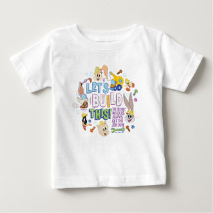 BUGS BUNNY BUILDERS™ 「レッツ・ビルド・ディス」スケッチ ベビーTシャツ