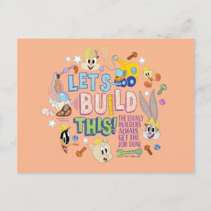 BUGS BUNNY BUILDERS™  「レッツ・ビルド・ディス」 スケッチ ポストカード