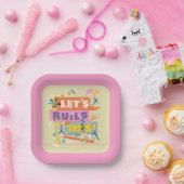 BUGS BUNNY BUILDERS™| 「レッツ・ビルド・ディス」建設現場 ペーパープレート (パーティー)