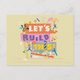 BUGS BUNNY BUILDERS™ 「レッツ・ビルド・ディス」建設現場 ポストカード