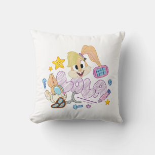 BUGS BUNNY BUILDERS™ ローラ・スケッチアート クッション