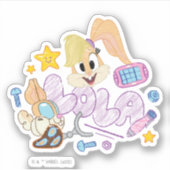 BUGS BUNNY BUILDERS™| ローラ・スケッチアート シール (正面)