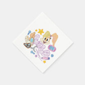 BUGS BUNNY BUILDERS™| ローラ・スケッチアート スタンダードカクテルナプキン (角)