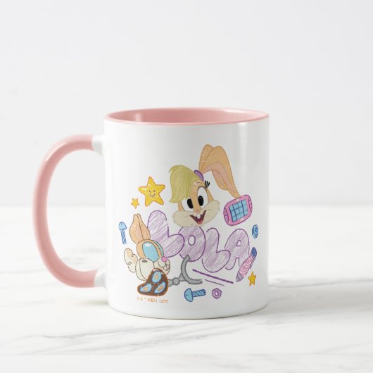 BUGS BUNNY BUILDERS™| ローラ・スケッチアート マグカップ (左)