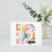 BUGS BUNNY BUILDERS™| ローラ・バニー作業道具 ポストカード (スタンド正面)