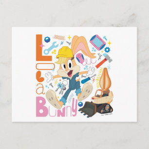 BUGS BUNNY BUILDERS™  ローラ・バニー作業道具 ポストカード