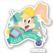 BUGS BUNNY BUILDERS™| ローラ・バニー キャラクター グラフィック シール (正面)