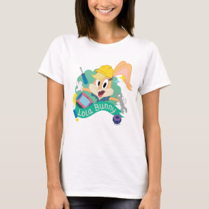 BUGS BUNNY BUILDERS™  ローラ・バニー キャラクター グラフィック Tシャツ
